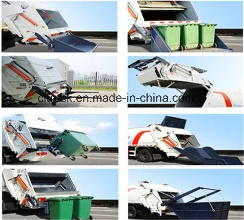 New Design 4X2 5 Tons Rear Compressor Garbage Truck