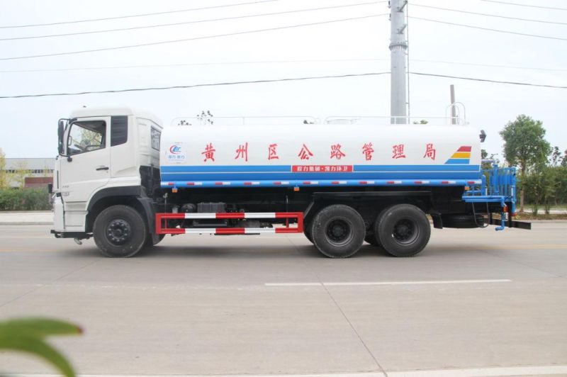 270HP /336HP Sino HOWO 20000 Liters Heavy Special Water Tanker Truck 6X4 Watering Cart Transport Sprinkler Spray Water Tank Bowser Truck