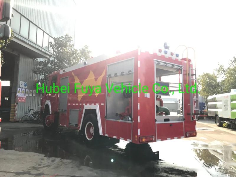 Sinotruk HOWO 5cbm Foam Fire Truck 5000 Liters Water Fire Fighting Truck