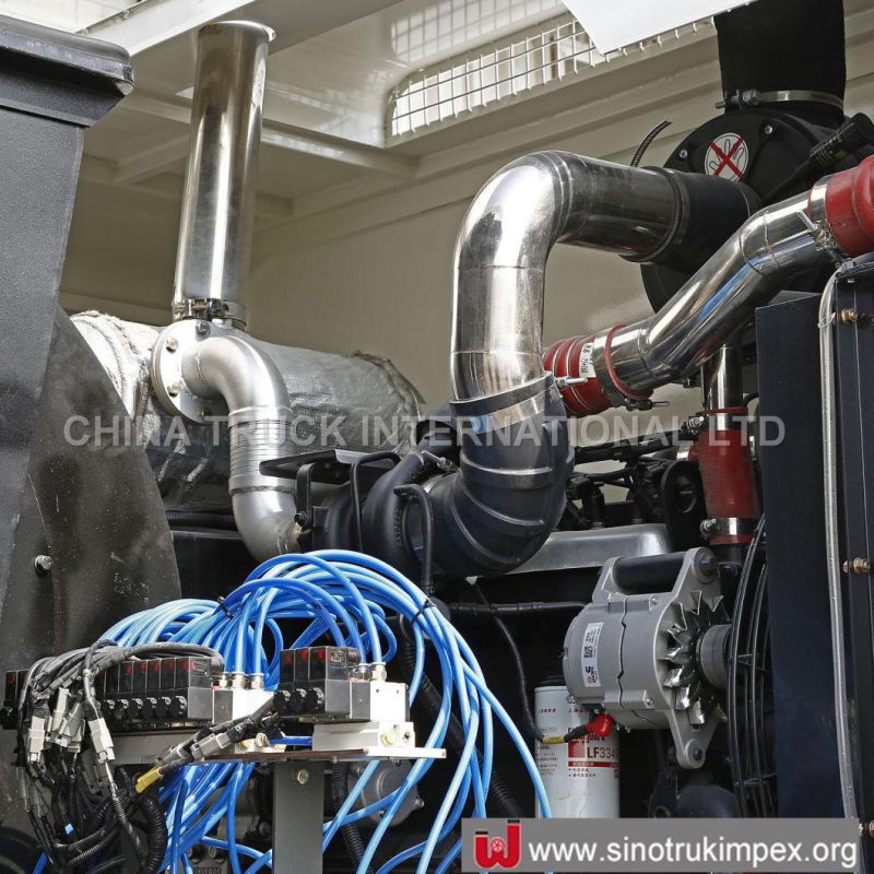 How Sinotruk 190HP Street Road Vacuum Sweeper Washer Truck