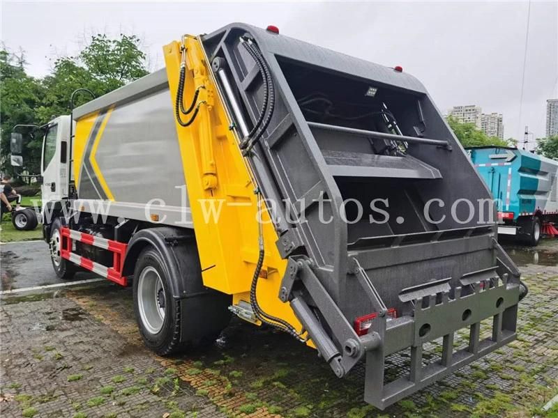 Foton Forland 9000liters 9cbm 4X2 Compactor Garbage Truck Trash Collection Truck Garbage Removal Truck for Sanitation Services