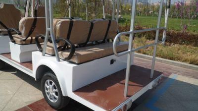 Eco Friendly Electric Mini Bus 11 Seater Solar Sightseeing Electric Vehicle Car 11-10 Hours