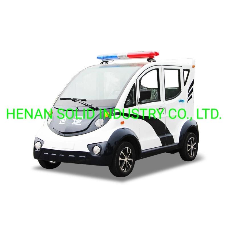 4 Seats Park Playground Electric Security Patrol Car