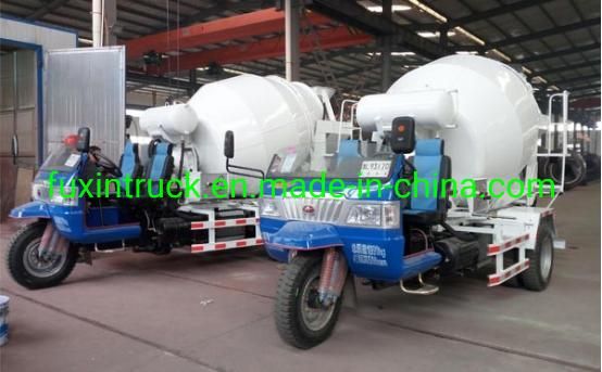 Hot Sale 2m3 Concrete Mixer Equip to 3 Wheeler