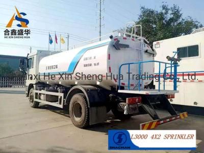 China Drinking Water Tank Truck 10cbm Shacman L3000 Water Transport Truck