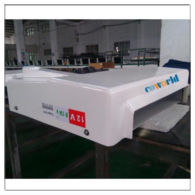 R404A Frozen Meat Food Roof Mounted High Quality Copper Tube Evaporator Engine Power Slim Design Van Cooling Unit