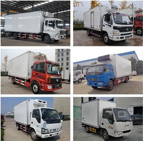 Sinotruk Diesel Engine Light Duty Fish Milk Transport Truck 5 Tons HOWO Refrigerated Truck Price