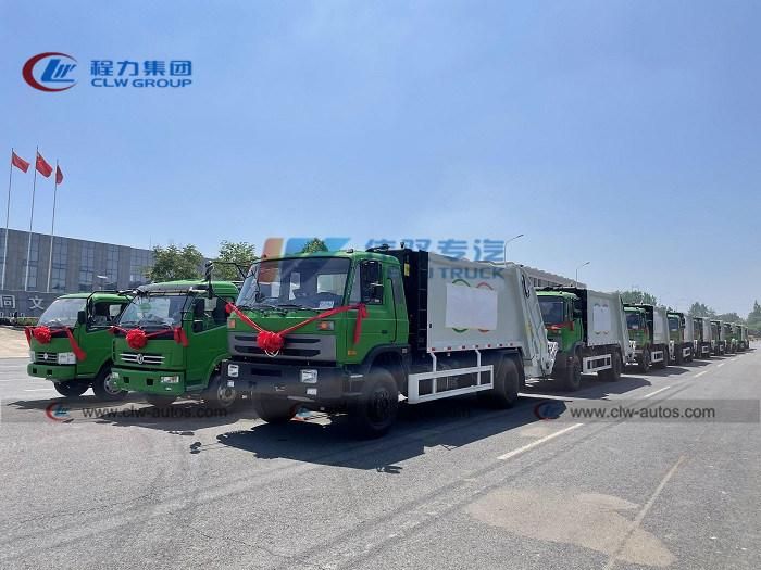 Bulk Order of 5m3 5000L 7cbm 7000liters Waste Collection Garbage Compactor Trucks