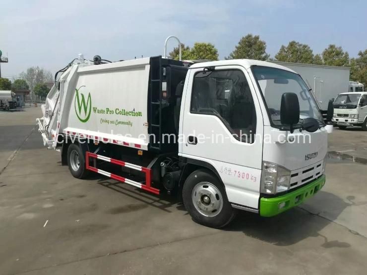 Isuzu 4X2 5ton Refuse Compactor Garbage Compression Truck
