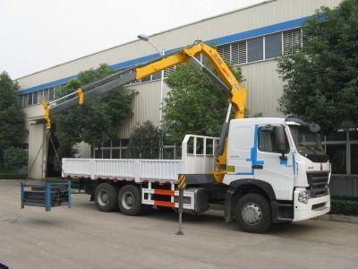 8-12 Tons Trucks/ HOWO Lorry Truck-Mounted Crane/ Lorry Truck for Sale