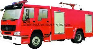 HOWO Brand Foam Type Fire Rescue Truck