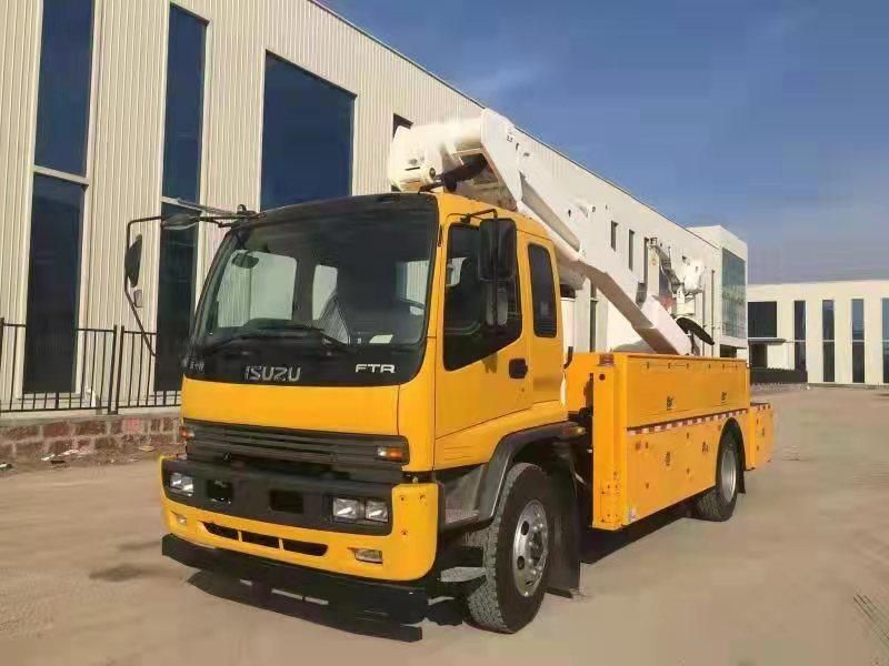 High Quality 17m Insulated Boom Aerial Work Vehicle Cherry Picker