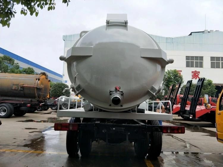 Vacuum Sewage Pump Waste Water Carrier Suction Truck Superstructure