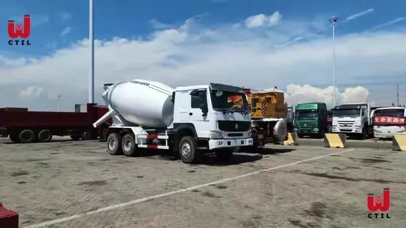 High Quality HOWO 10m3 Used Concrete Mixer Truck for Sale Cheap Price