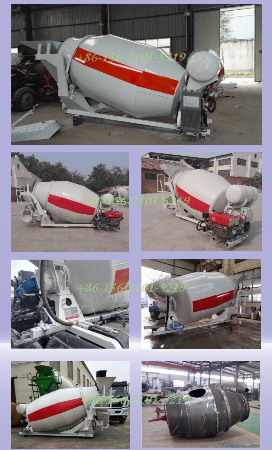 Bueno Brand Material Cement Concrete Mixer Drum for Isuzu Hino Mack Concrete Mixer Truck Chassis