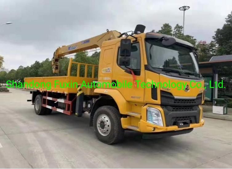 Official /8 Ton Hydraulic Arm Boom Crane Truck Mounted Loader Lorry Crane for Sale