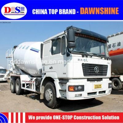 Shacman F2000 6X4 336HP 375HP 3 Axle Rhd LHD Cement Concrete Mixer Truck From China for Africa Asia