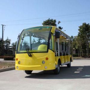 Yellow 11 Seater Electric Sightseeing Tour Buses (DN-11)