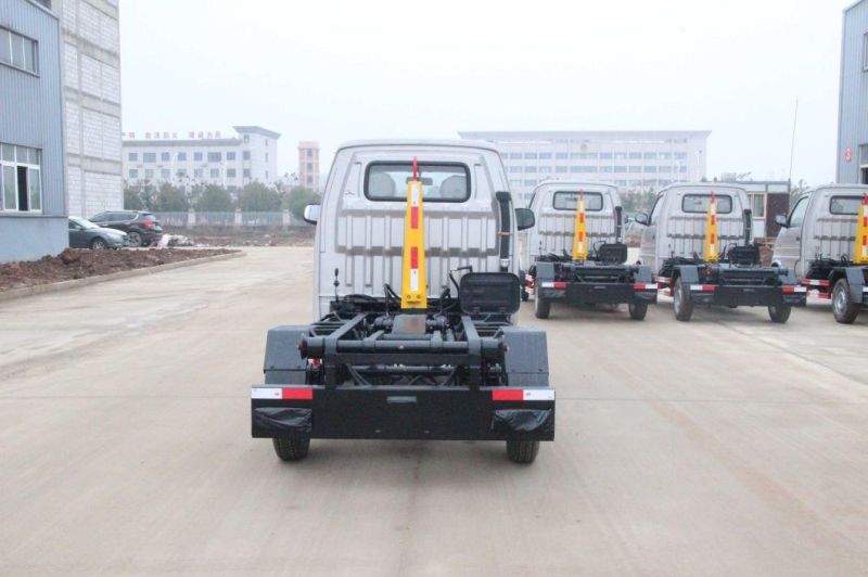 Changan Mini Garbage Truck Hook Lift Garbage Truck