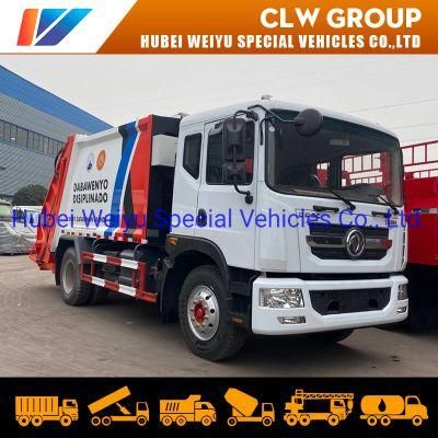 10m3 12cbm 8tons 10tons Compactor Waste Recycle Truck China Euro 3/4/5/6 Rear Loader Garbage Truck