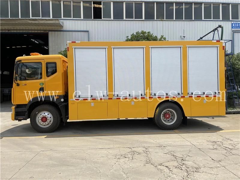 Dongfeng Duolika 4X2 Tire Repair Tool and Emergency Rescue Truck with Diesel Generator for Sale