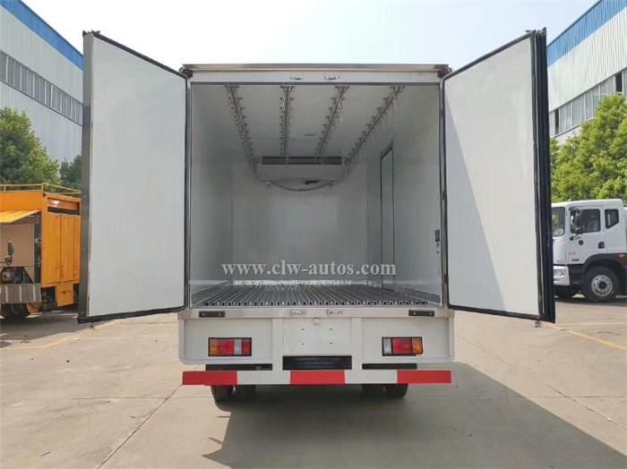 Japan Isuzu 4-5tons Refrigeration Truck 4X2 Refrigerator Freezer Cargo Van Truck