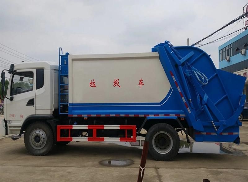 Garbage Compression Vehicle Garbage Transport Vehicle Shacman Compactor Truck Upper Part