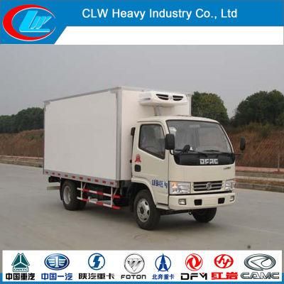 New Condition Dongfeng 4*2 Mini Frezzer Trucks