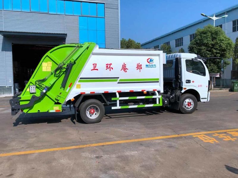 Chengli Kitchen Trash Recycling Garbage Truck for Garbage Transportation Compactor Refuse Trailer