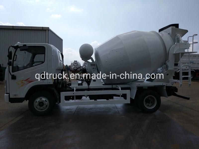 3m3 cement concrete agitator truck for sale