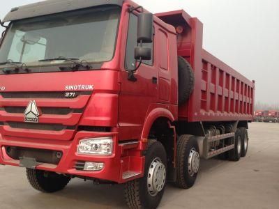 Sinotruk HOWO 8X4 40 Tons 371HP Dump Truck for Zambia Market