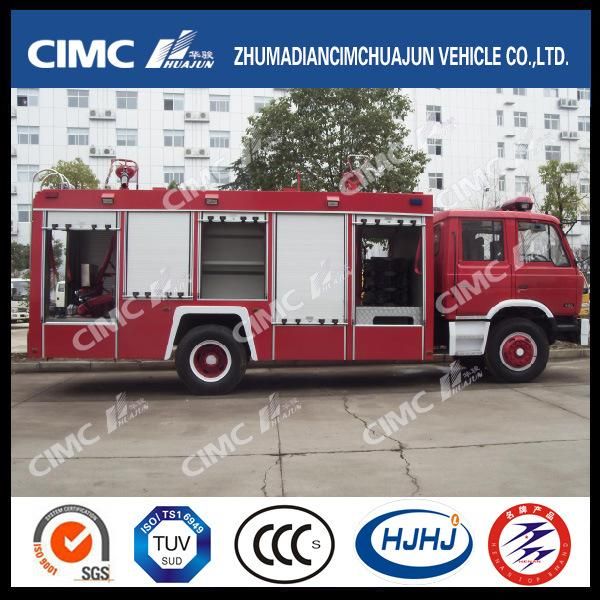 Dongfeng Chassis 4*2 Fire Truck with 3 Kinds Dispensing Materials (water, foam, powder)