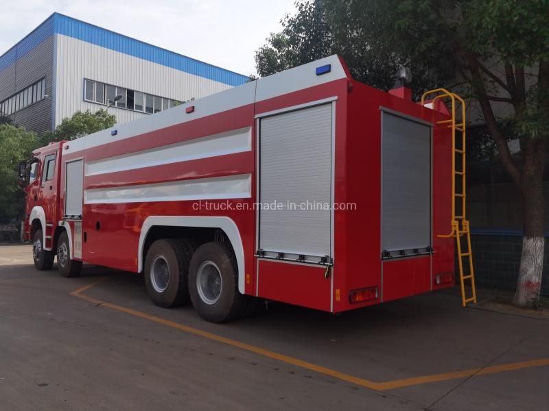 FAW 12 Wheels Heavy Duty 20tons 18tons Fire Fighting Truck for Sale