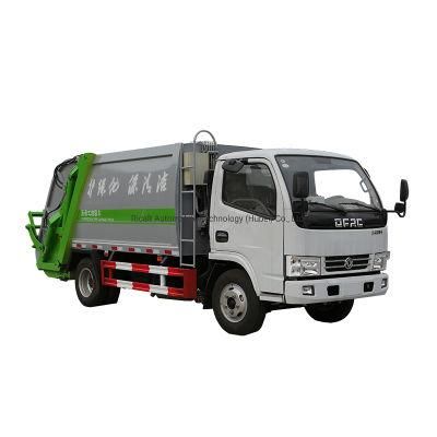 Cheap 5cbm Refuse / Waste Garbage Collection Truck Compactor Dump Garbage Truck for Sale