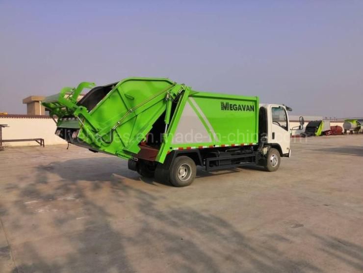 Isuzu 4X2 8cbm Refuse Compactor Vehicle Garbage Compactor Truck
