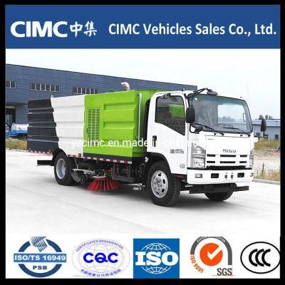 Isuzu Nqr 4HK1 Four Brushes Street Snow Removal Shovel Road Sweeping Truck 6cbm