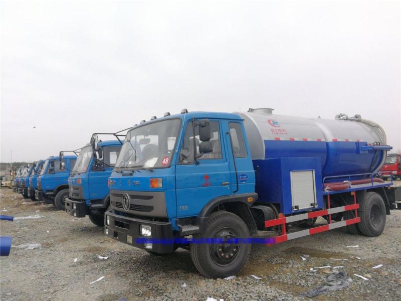 Dongfeng Sewage Suction with High Pressure Cleaning Truck