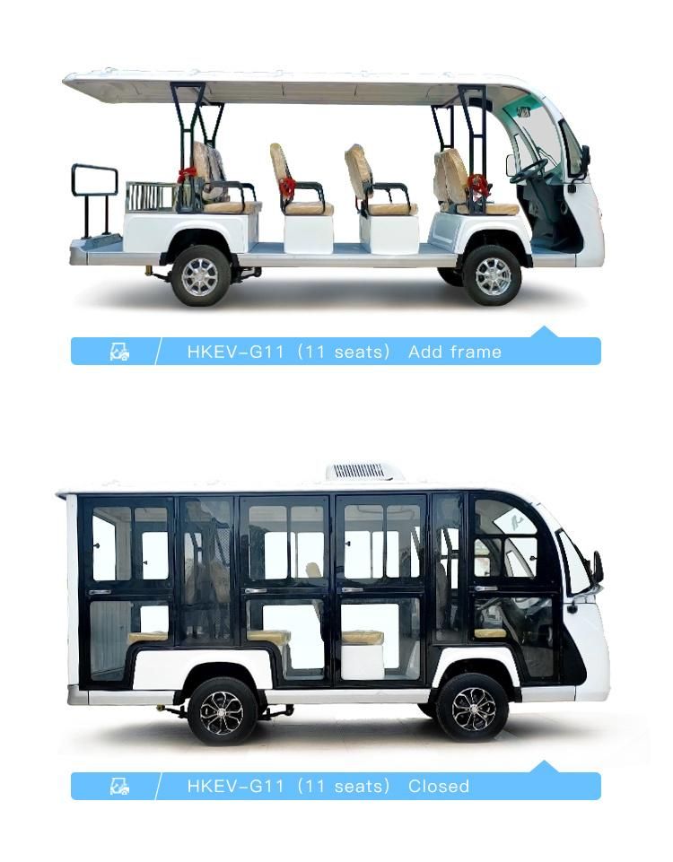 Haike Container (1PCS/20gp) 5750*1950*2160mm Shandong, China Car Electric Sightseeing Bus