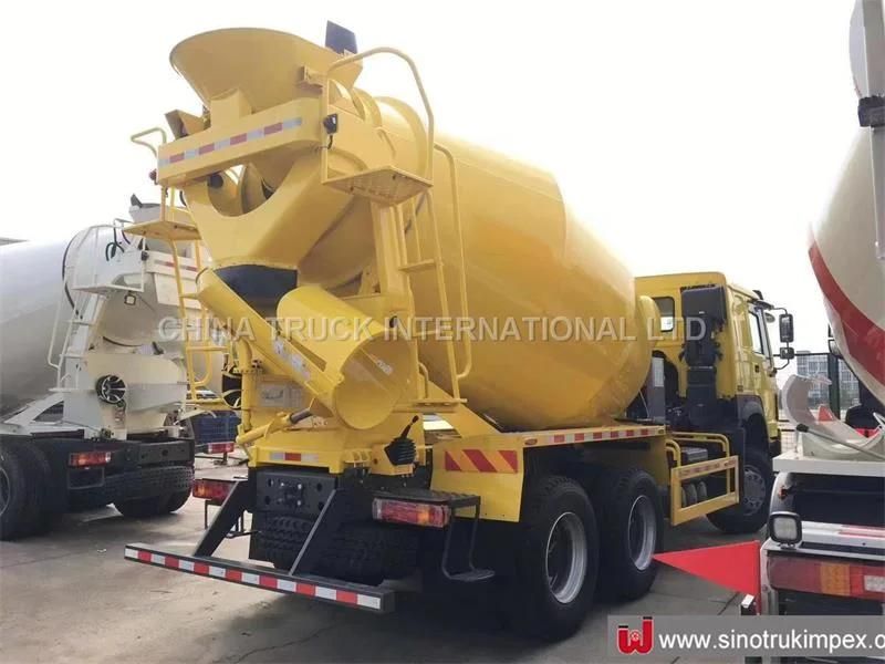 Sinotruck HOWO 6X4 336HP 10cbm Building Construction Project Machinery Concrete Mixer Truck Cement Truck