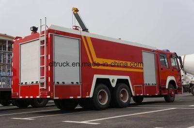 HOWO 6X4 Fire Fighting Truck 336HP 8cbm Water and 5cbm Foam Fire Truck