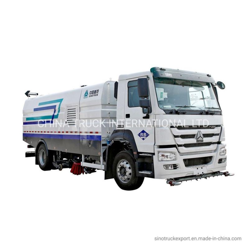 Original Sinotruk New and Used Vehicles High Pressure Vacuum Street Cleaning Truck/Road Washing/Street/Road Sweeper Truck for Africa