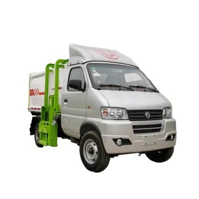 Dongfeng Side Loaders Garbage Truck Hydraulic Lifter Garbage Truck