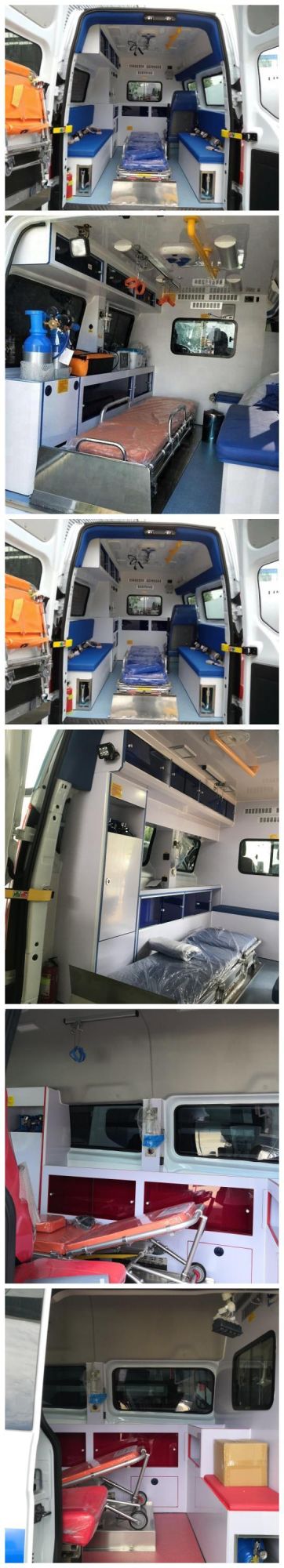 Foton First Aid Rescue Ambulance Car Medical Vehicle for Hospital Use