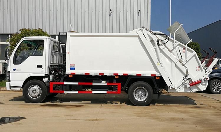Japanese Brand 120HP 8000L Waste Collector Truck Garbage Compactor Truck