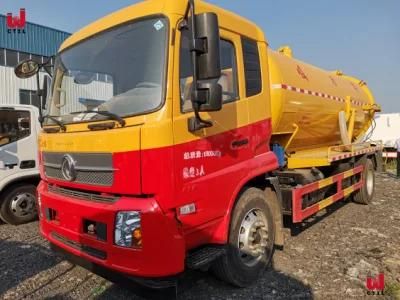 China Heavy Duty 6 Wheels Cleaning 250-350HP Sewage Suction Truck