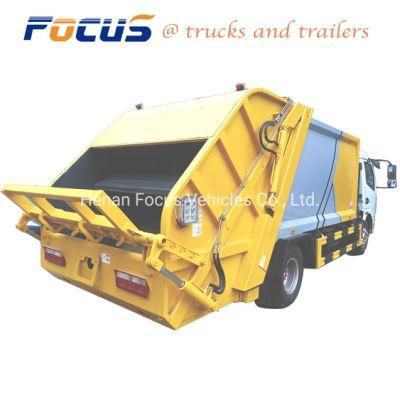 12cbm Waste Treatment Refuse Compactor/Compression Garbage Disposal Collection Dump Truck
