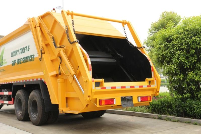 6*4 18m3 Dongfeng Rear Load Refuse Collector Garbage Compactor Truck