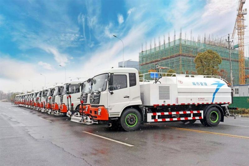 Dongfeng 4X2 Water Tank Truck Road Cleaning Truck 12cbm 12m3 15000L Spraying Vehicle Road Sprinkler Water Barrow Water Trucks