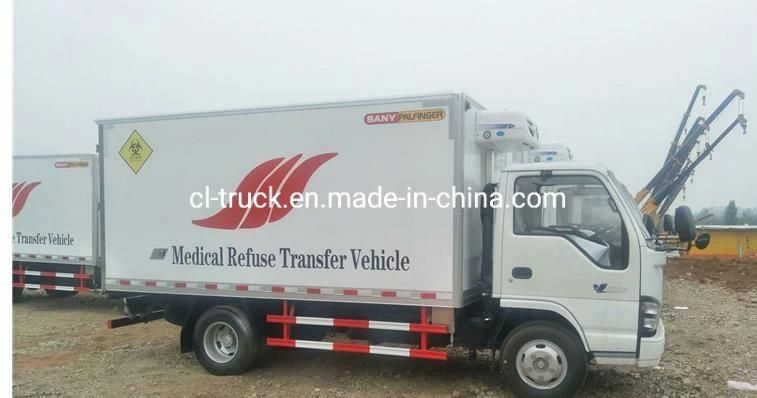 Good Quality Dongfeng 3tons 4tons Medical Waste Transfer Vehicle