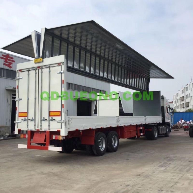 Sinotruk Wing Open Box Body 4X2 6 7 8 Tons Van Cargo Truck